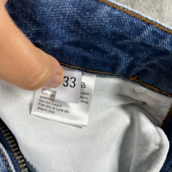 Spier & Mackay Jeans Mens Size 33 Blue Cotton 33x26 - Picture 4 of 11